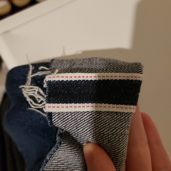 Madewell Classic Straight Leg Jeans Selvedge Edition Size 24 - Picture 12 of 12